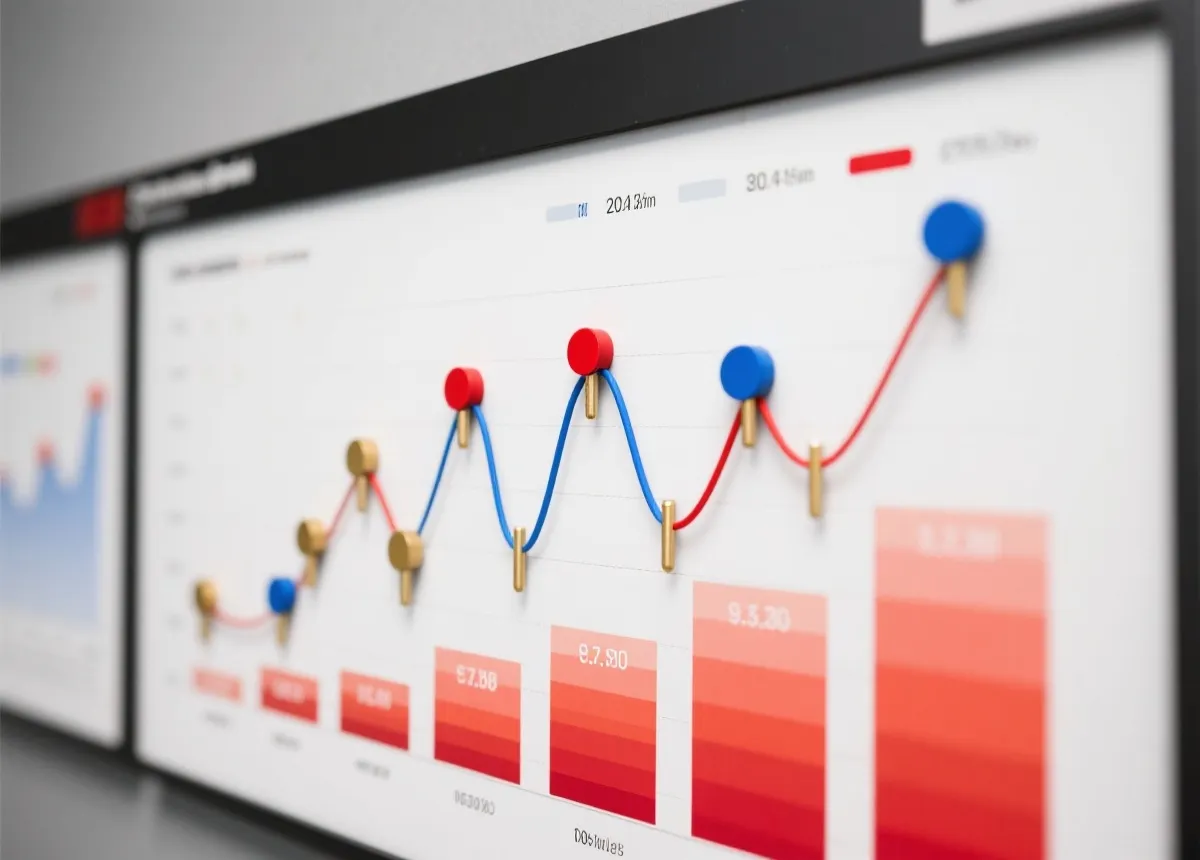 冷热号码与趋势统计图示意图